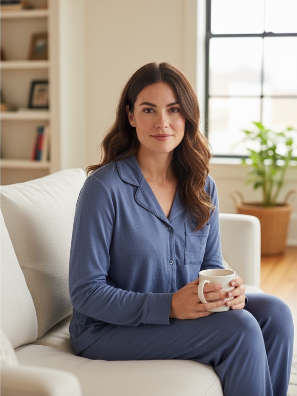 Haven Well Within Tencel‑Spandex Loungewear Top Medium NWT | Soft Stretch